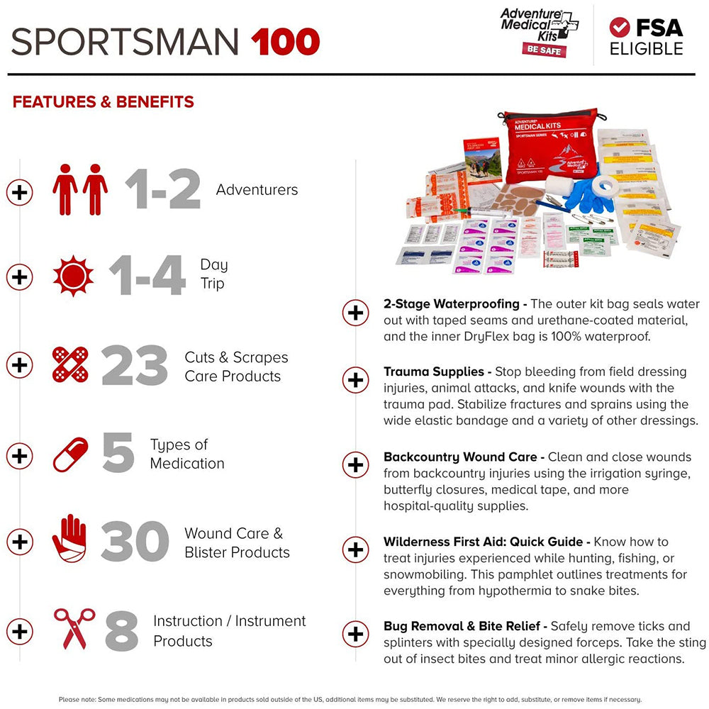 Adventure Medical Sportsman 100 First Aid Kit_Additional2