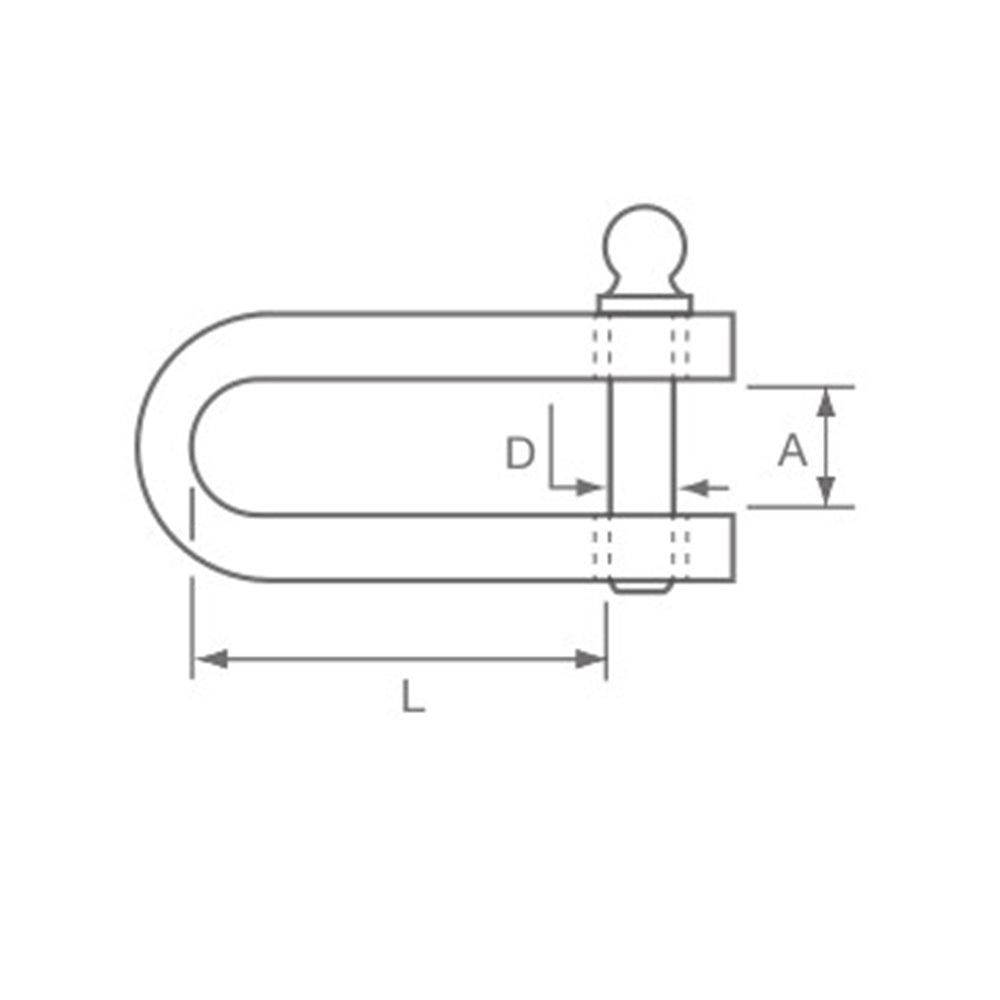 Allen Ss Forged Bow Shackle 8 mm_Additional1