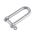 Allen Round Body Long D Shackle 4 mm Dia.