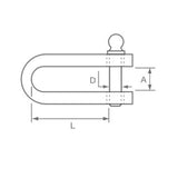 Allen Round Body Twisted Shackle 5 mm Dia._Additional1