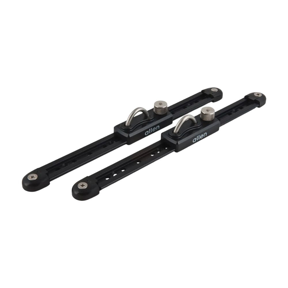 Allen Sliding Jib Fairlead & Track (Black) - w/ Piston Stop