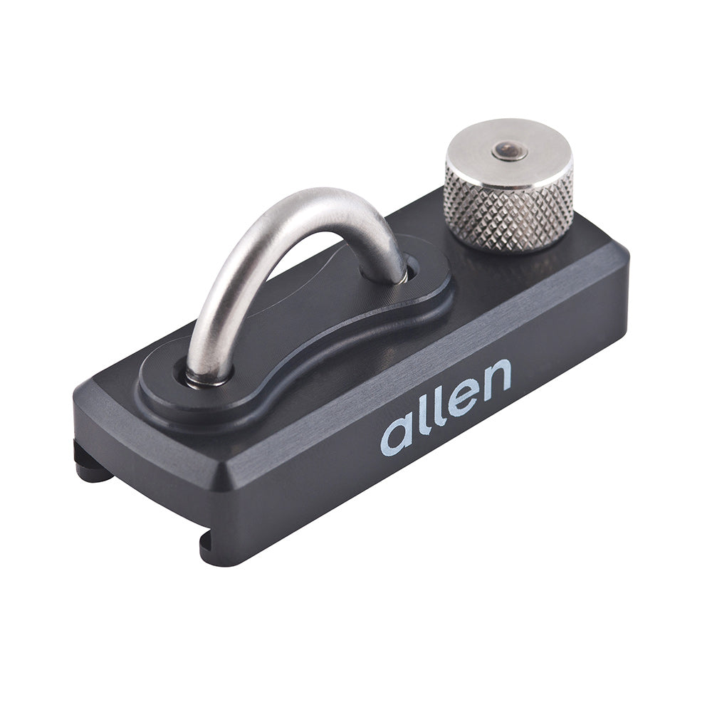 Allen Sliding Fairlead with Piston Stop Black