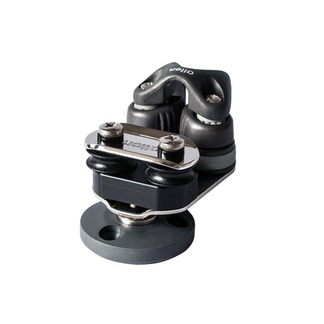 Allen Small Swivel Ball Bearing Base & Cam Cleat For Skiff Angled