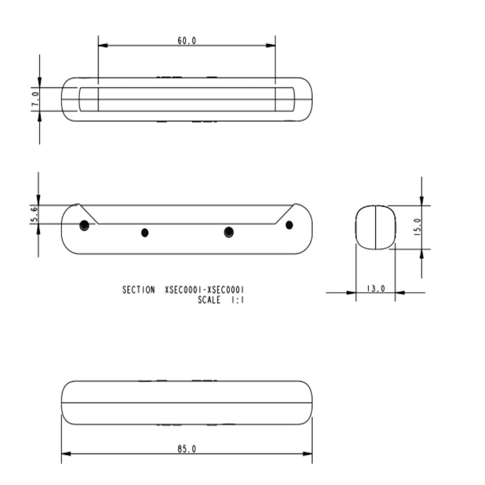 Allen 60 mm Batten Pocket Protector with Brass Screws_Additional1