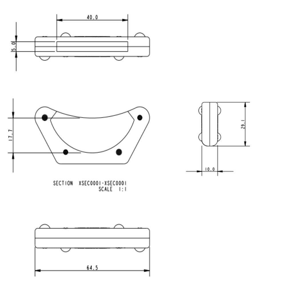 Allen 40 mm Batten Pocket Protector with Stainless Steel Screws_Additional1