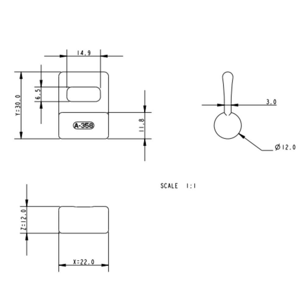 Allen 12 mm Sail Slug_Additional1