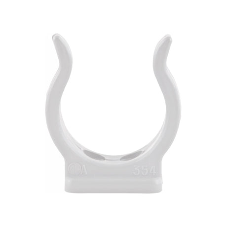 Allen 19 mm Spring Clip White