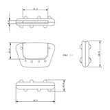 Allen 23 mm Batten Pocket Protector with Ss Screws_Additional1