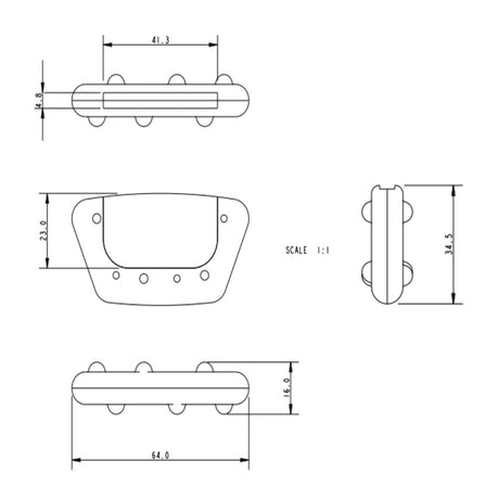 Allen 23 mm Batten Pocket Protector with Ss Screws_Additional1