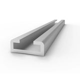 Allen 3660 mm Track Undrilled Unanodised (for A.136endstop &to suit A..89 and A..95)