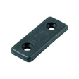 Allen Toe Strap Plate Black