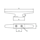 Allen Deck Or Mast Cleat 255 mm_Additional1