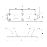 Allen Raked Bollard 315 mm_Additional1