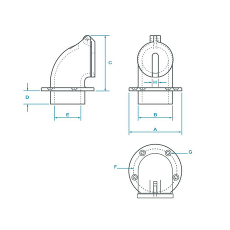 Allen Hooded Chain Pipe 50 mm_Additional1