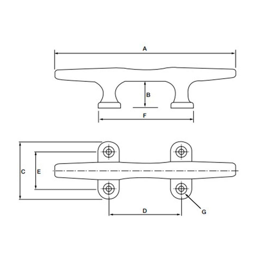 Allen Open Base Cleat 140 mm_Additional1