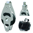 Antal Mini Block 34x6 Series - Single Swivel Shackle w/ Becket and Cleat