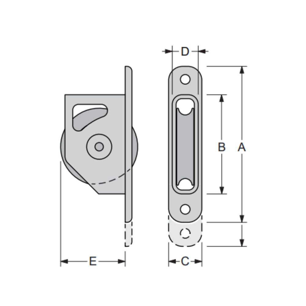 Antal Mast Block 70 mm Sheave (High Load)_Additional1