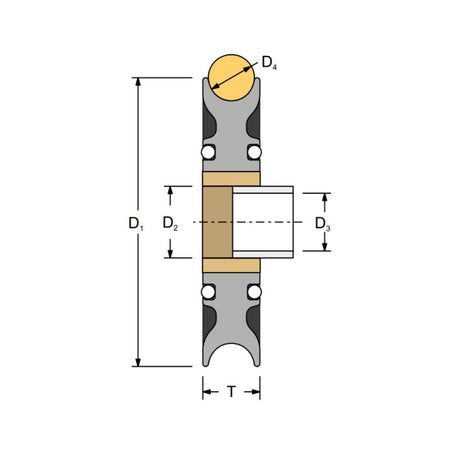 Antal Composite Fibre Series - 150mm Aluminum Block_Additional1