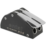 Antal V-CAM 814 Series Rope Clutch Double (10 to 12 mm Lines) - Silver