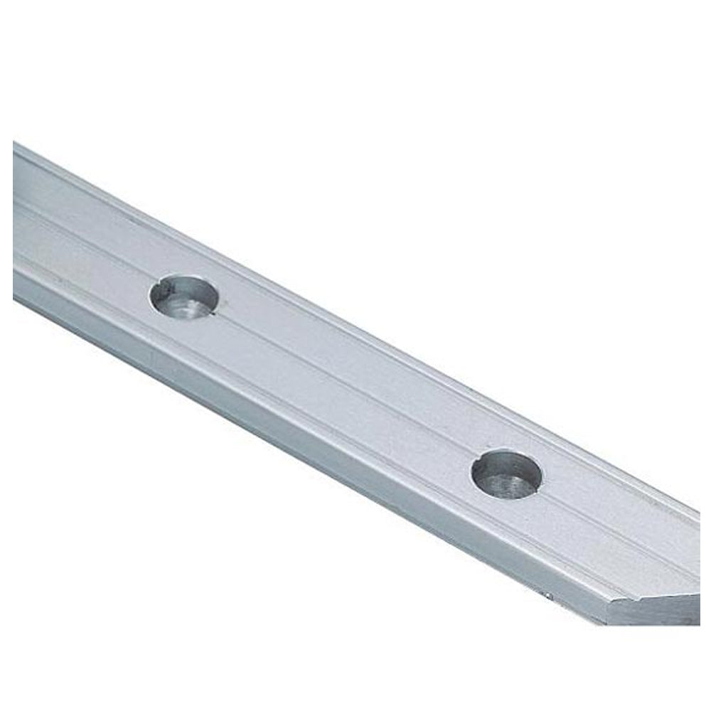 Antal T Track 40 x 8 100 mm Holes Spacing Silver - 2 m