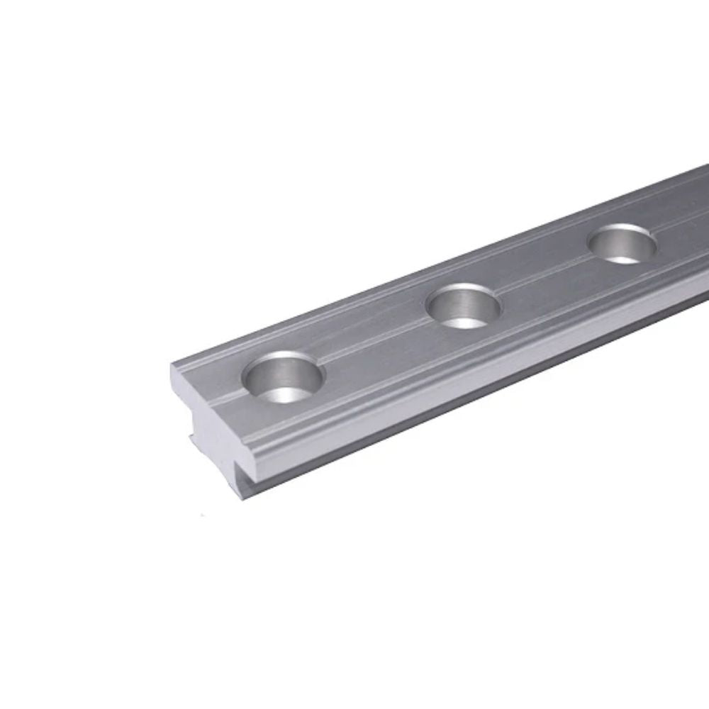 Antal T-Track - Aluminum (Silver) - Length: 3.3 ft (1.0 m) - 1 9/16 x 5/16 in (40.0 x 8.0 mm) - Hole Distance: 2.0 in (50.0 mm)