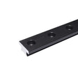 Antal T-Track - Aluminum (Black) - Length: 3.3 ft (1.0 m) - 1 9/16 x 5/16 in (40.0 x 8.0 mm) - Hole Distance: 2.0 in (50.0 mm)