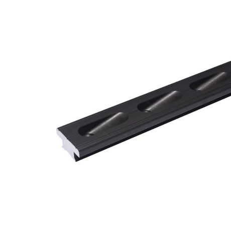 Antal T-Track - Aluminum (Black anodized) - Length: 3.3 ft (1.0 m) - 1 1/4 x 1/4 in (32.0 x 6.0 mm) - Hole Distance: 2.0 in (50.0 mm)