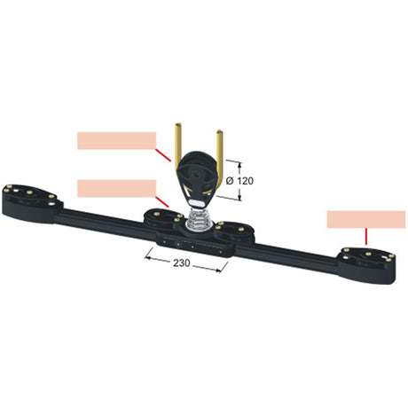 Antal Maxi 47 BB Car - 236 mm for Double Sheet Blocks