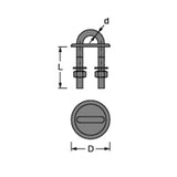 Antal D U-Bolt - 6 mm_Additional1