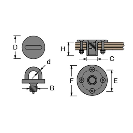 Antal D-Eyebolt - 6 mm_Additional1