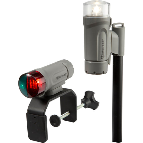 Attwood Stern Lights - Clamp-On Kit (Marine Gray)