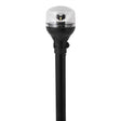 Attwood All Round Lights - LightArmor Pole Light, Folding, Horizontal w/ Adaptor (Plastic) - 12"