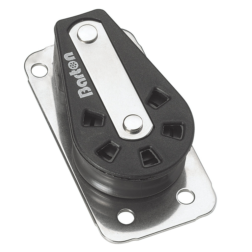 Barton Marine Series 2 Single Cheek Block - 35mm