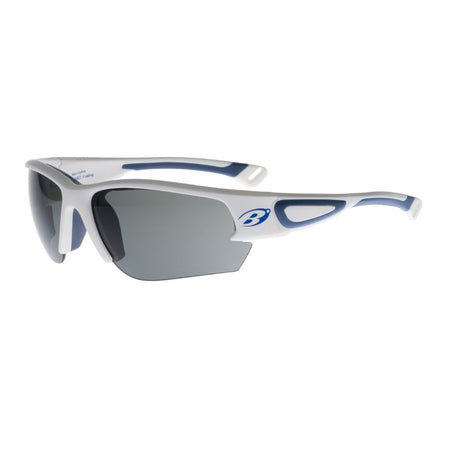 Barz Optics Sunglasses - Cabo PO Pol  - Matt White Frame / Grey Lense