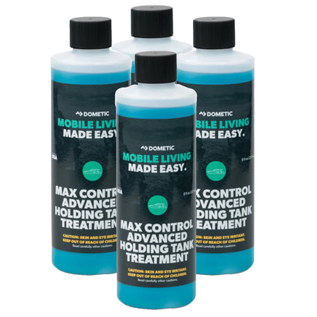 Dometic Max Control Holding Tank Deodorant - Four (4) Pack of Eight (8)oz. Bottles