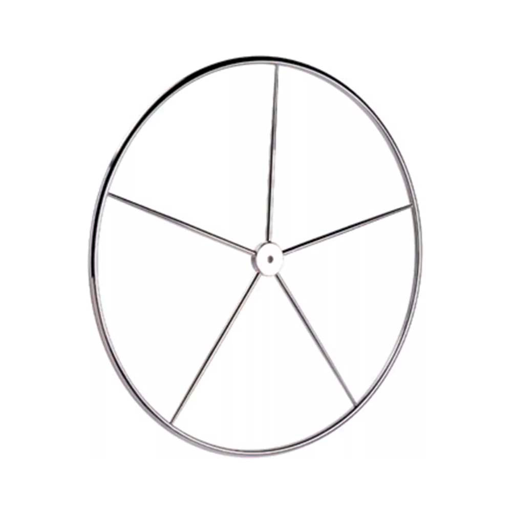 Edson Wheel, SS Dished Destroyer 40" W/ Taper Hub