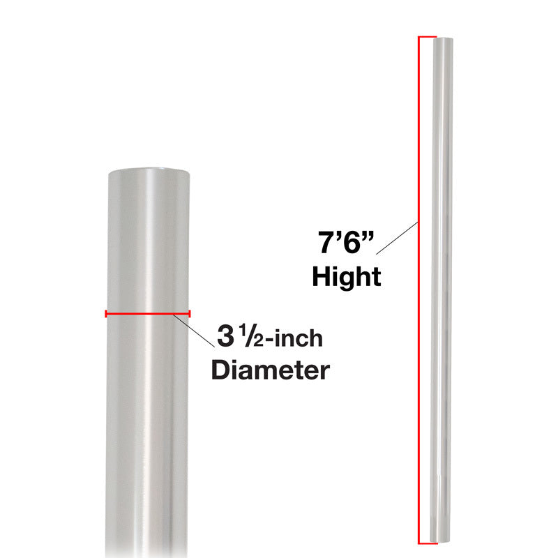 Edson Navcom Tower Mast 12 ft. (3658 mm) - White Powder Coated