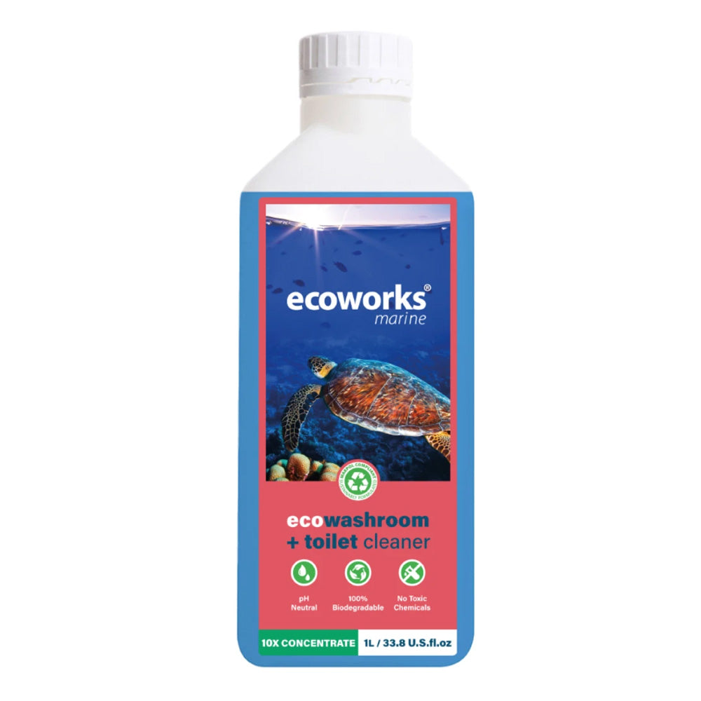 Ecoworks Marine Ecowashroom + Head Cleaner 1 Liter