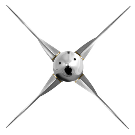 Ewol Pegasus EnergyMatic 4 Blades Propeller 33" SD & Titanium (up to 55mm Shafts)_Additional1