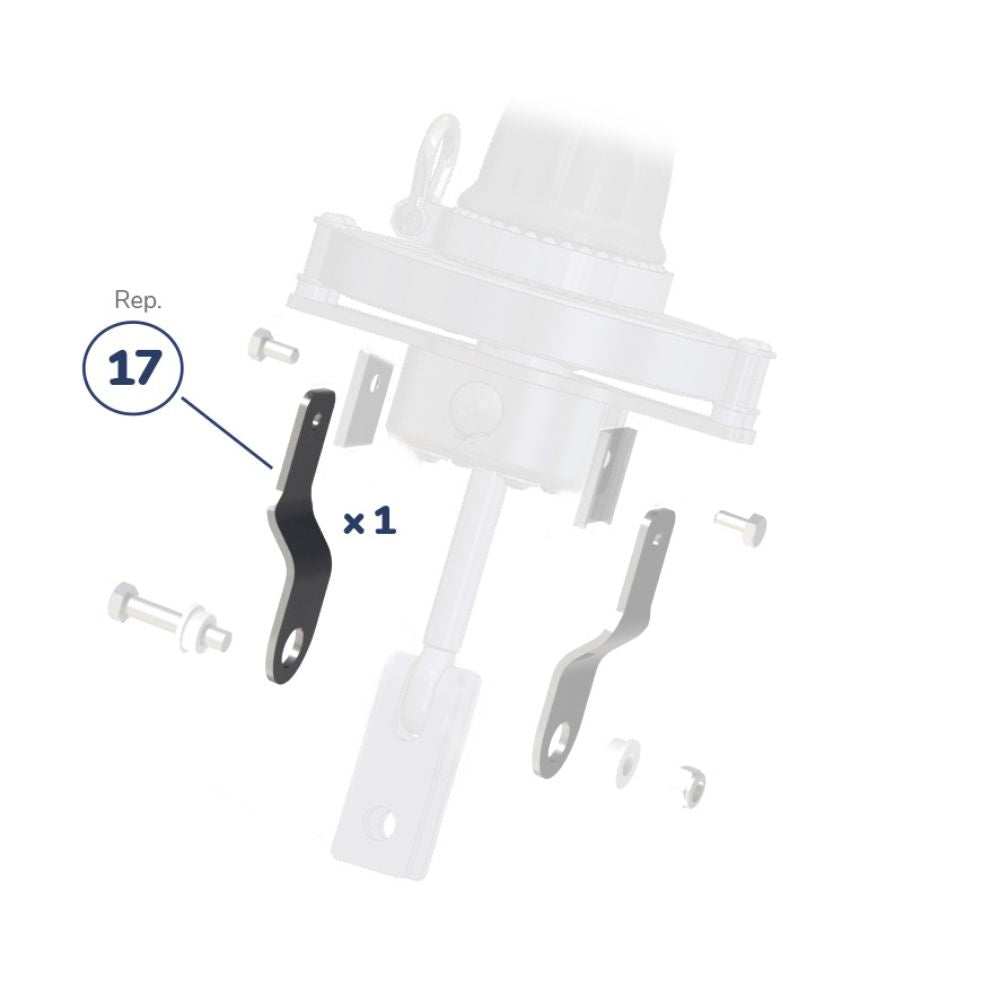 Facnor Link Plate 200mm (20mm Pin)