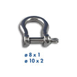 Facnor Shackle Kit for FD280-FD310-LS200-LS290-LX200-LX290-RX300 Furlers