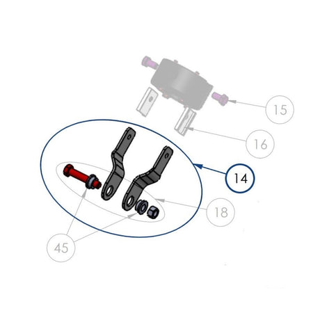 Facnor Link Plates Kit 100mm (6mm Pin)