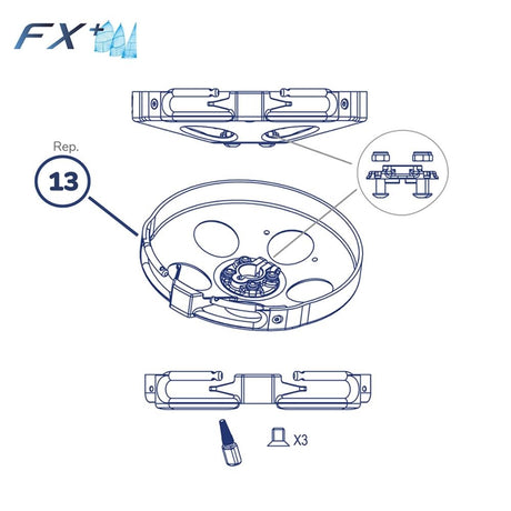 Facnor Equiped Carbon Guide for FX+12000