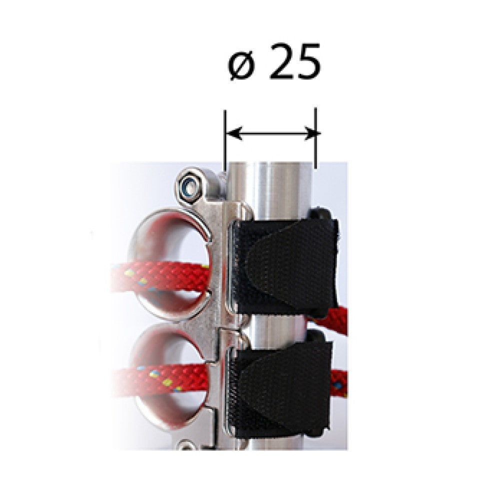 Facnor Double Fairlead for 25mm Stanchion_Additional1