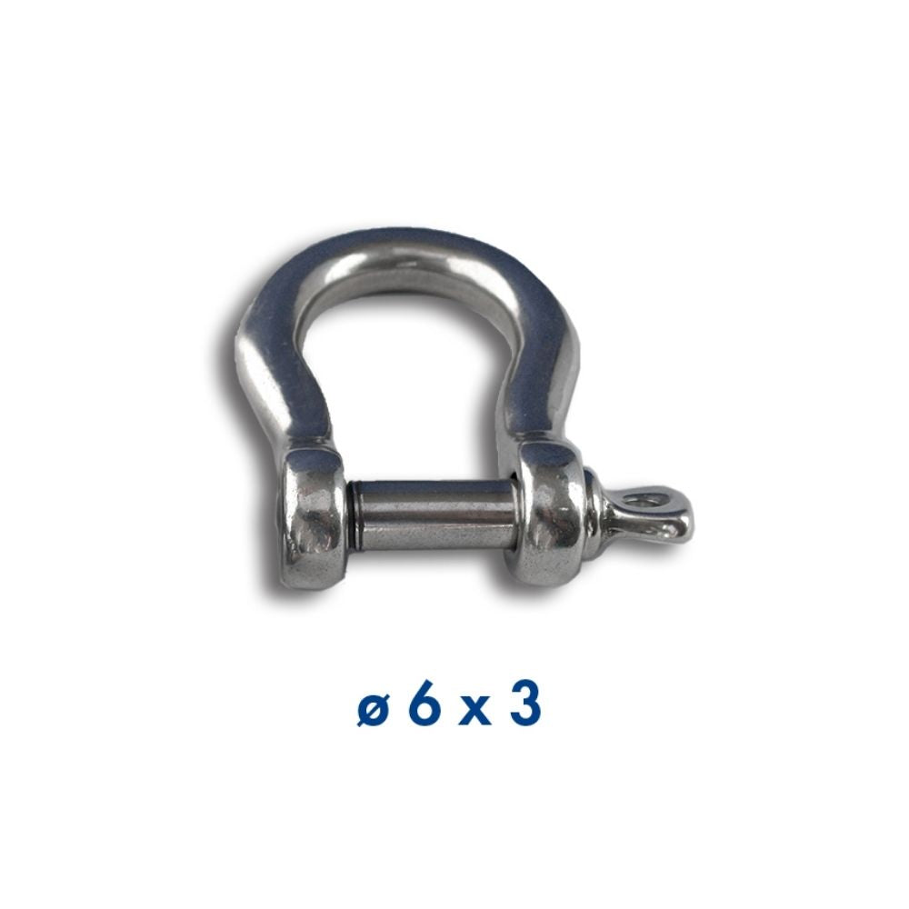 Facnor Shackle Kit for FD110-FD170-FD190-LS100-LS130-LX100-LX130-RX100-RX130-RX165 Furlers