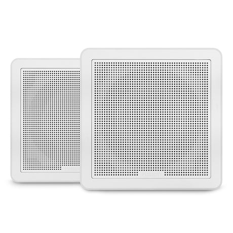 Garmin Speakers -  Fusion&#174; FM Series  6.5" 120-Watt Square White Flush Mount