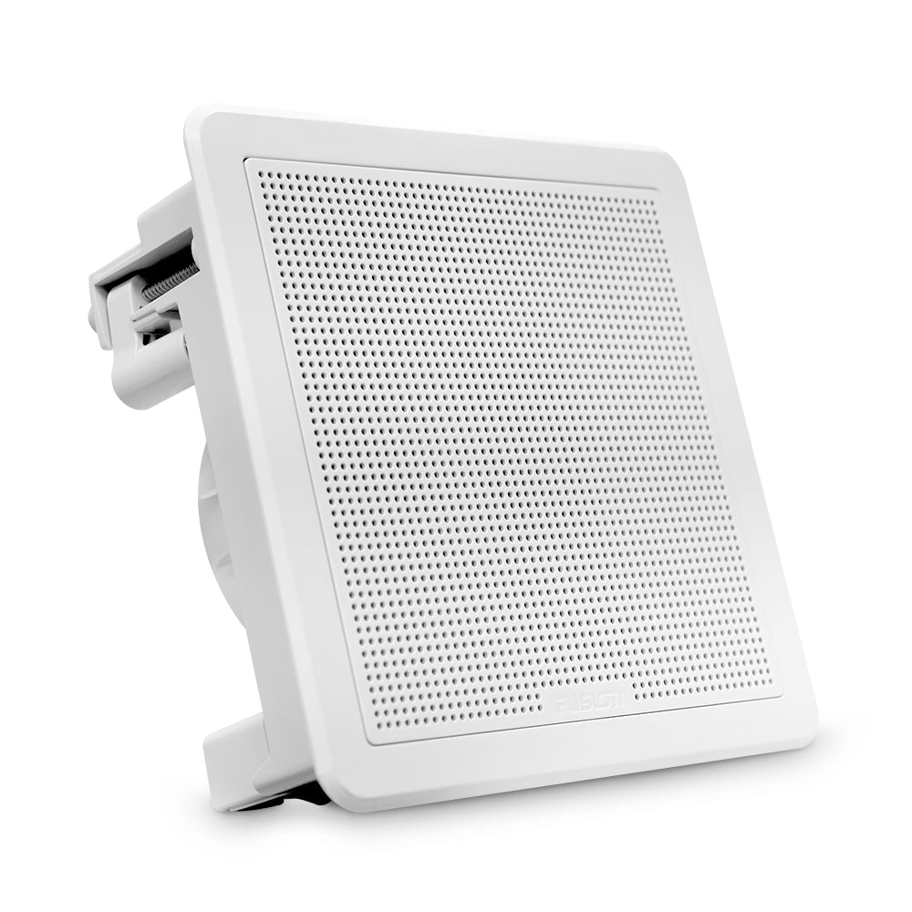 Garmin Speakers -  Fusion&#174; FM Series  7.7" 200-Watt Square White Flush Mount