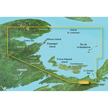 Garmin BlueChart g2 Vision HD - VCA006R - P.E.I. to Chaleur Bay - SD Card