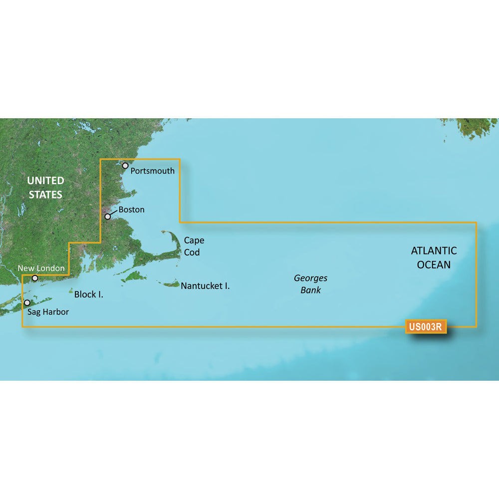 Garmin BlueChart g2 Vision HD - VUS003R - Cape Cod - microSD /SD