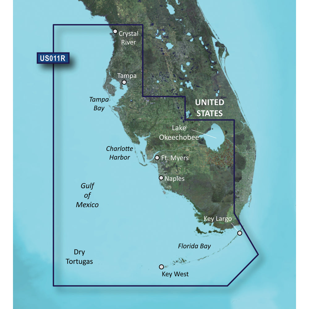 Garmin BlueChart g2 Vision HD - VUS011R - Southwest Florida - microSD /SD